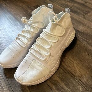 Men’s high top project rock training shoes, like new , size 12